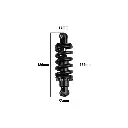 VSE-SUS-002 Amortisseur Arrière pour Trottinette VSETT 10+.webp