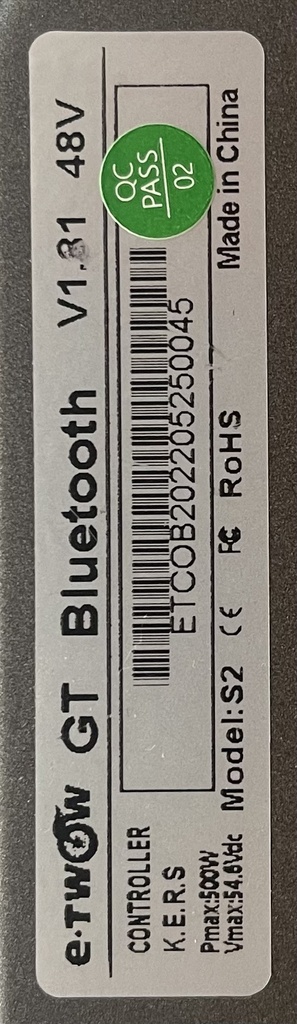 Contrôleur E-TWOW GT Premium SE V2 - S2 Bluetooth
