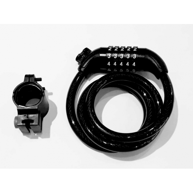 Câble antivol pour Trottinette ou Vélo (longueur 170 cm)