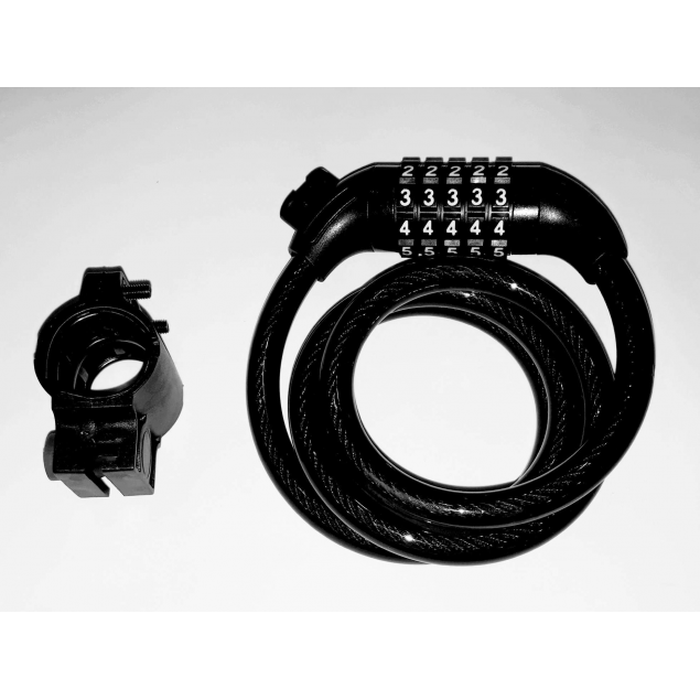 Câble antivol pour Trottinette ou Vélo (110 cm)