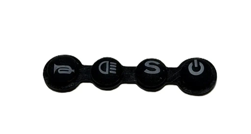 Bande Boutons Caoutchouc Commande Trottinette ETWOW