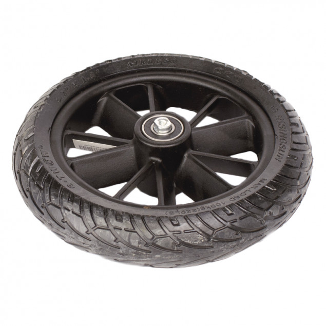 Roue arrière gomme tendre large V2 pour Trottinette E-TWOW Booster