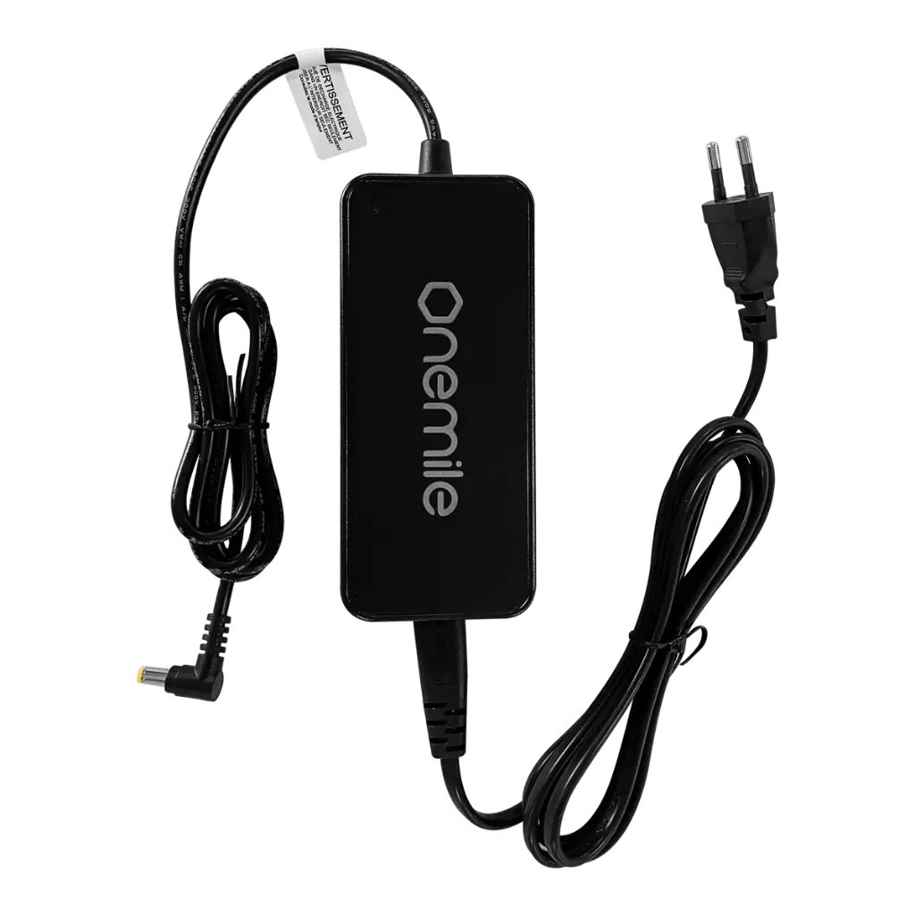 Chargeur de batterie 42V 2Ah pour Vélo pliant Onemile NOMAD