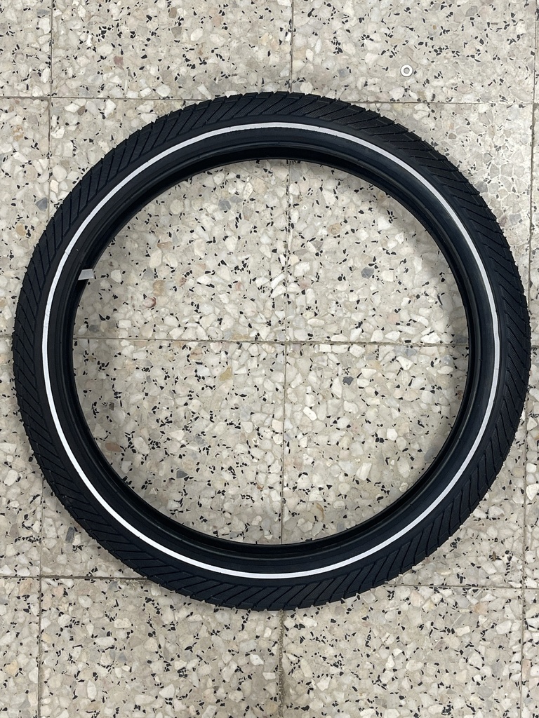 Pneu à liseré réfléchissant pour Vélo Pliant Onemile NOMAD