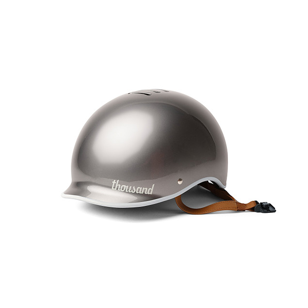 Casque Heritage – Polished Titanium - M