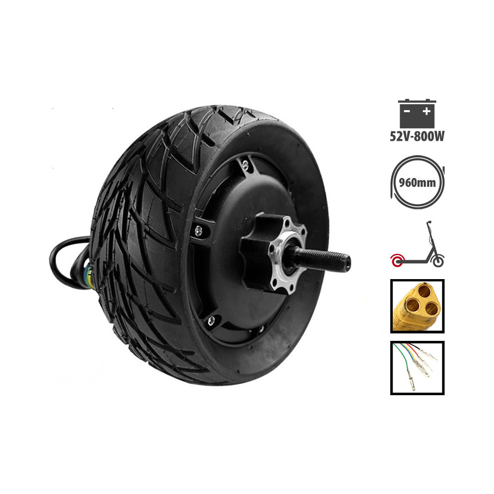 Moteur 52V 800W pour Trottinette ZERO Z8X arrière