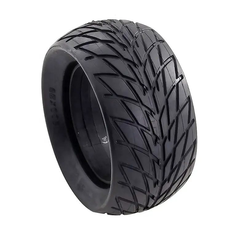 Pneu Plein 8 pouces large - 200x90 - compatible Trottinette Electrique ZERO Z8X AV et AR