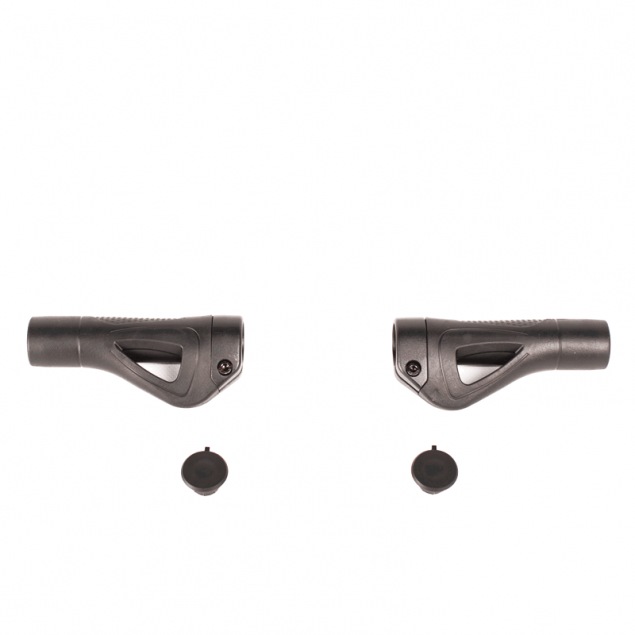 Poignées de grip noires – La paire – pour Trottinette ZERO 8 Pro / Z8 Pro / VSETT 8 / VSETT 8+