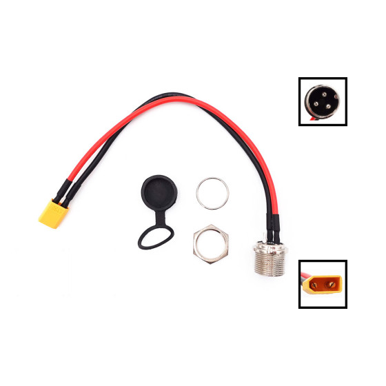 Port de charge d’origine pour Trottinette ZERO 8 Pro / Z8 Pro / VSETT 8 / VSETT 8+
