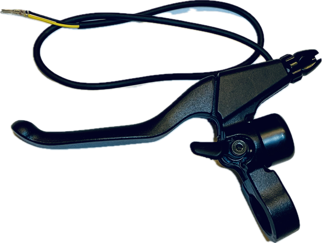 Poignée / Levier de frein gauche avec sonnette et capteur de frein pour trottinette ZERO Z8 PRO / VSETT 8, 8+