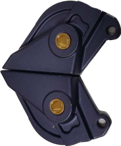[ETW-CAR-026] Oreille fixation plateau axe avant - Violet