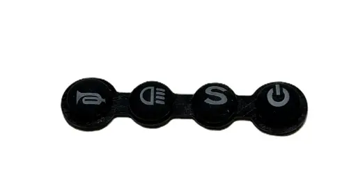 [ETW-PET-004] Bande Boutons Caoutchouc Commande Trottinette ETWOW