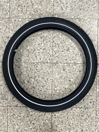[ONE-ROU-047] Pneu à liseré réfléchissant pour Vélo Pliant Onemile NOMAD