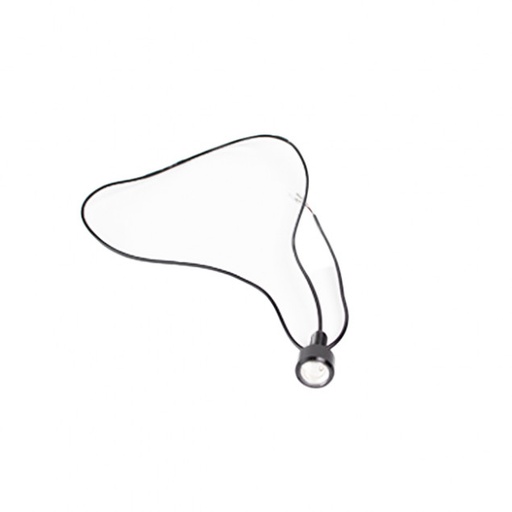 [ZER-ELE-021] LED arrière pour trottinettes Zero ou minimotors speedway (bout épais, câble 75/78cm) 