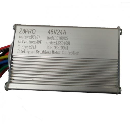 [ZPO-CON-003] Contrôleur d’origine 48V 24A (V3) pour trottinette ZERO 8 Pro / Z8 Pro / VSETT 8 / VSETT 8+