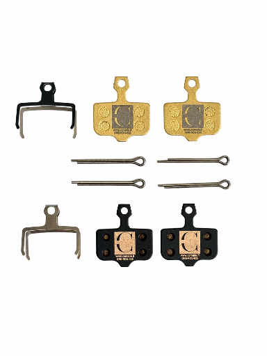 [ONE-ROU-025] Jeu de plaquettes haute performance COMADE pour Speedbike Onemile Scrambler ou velo pliant Nomad. 